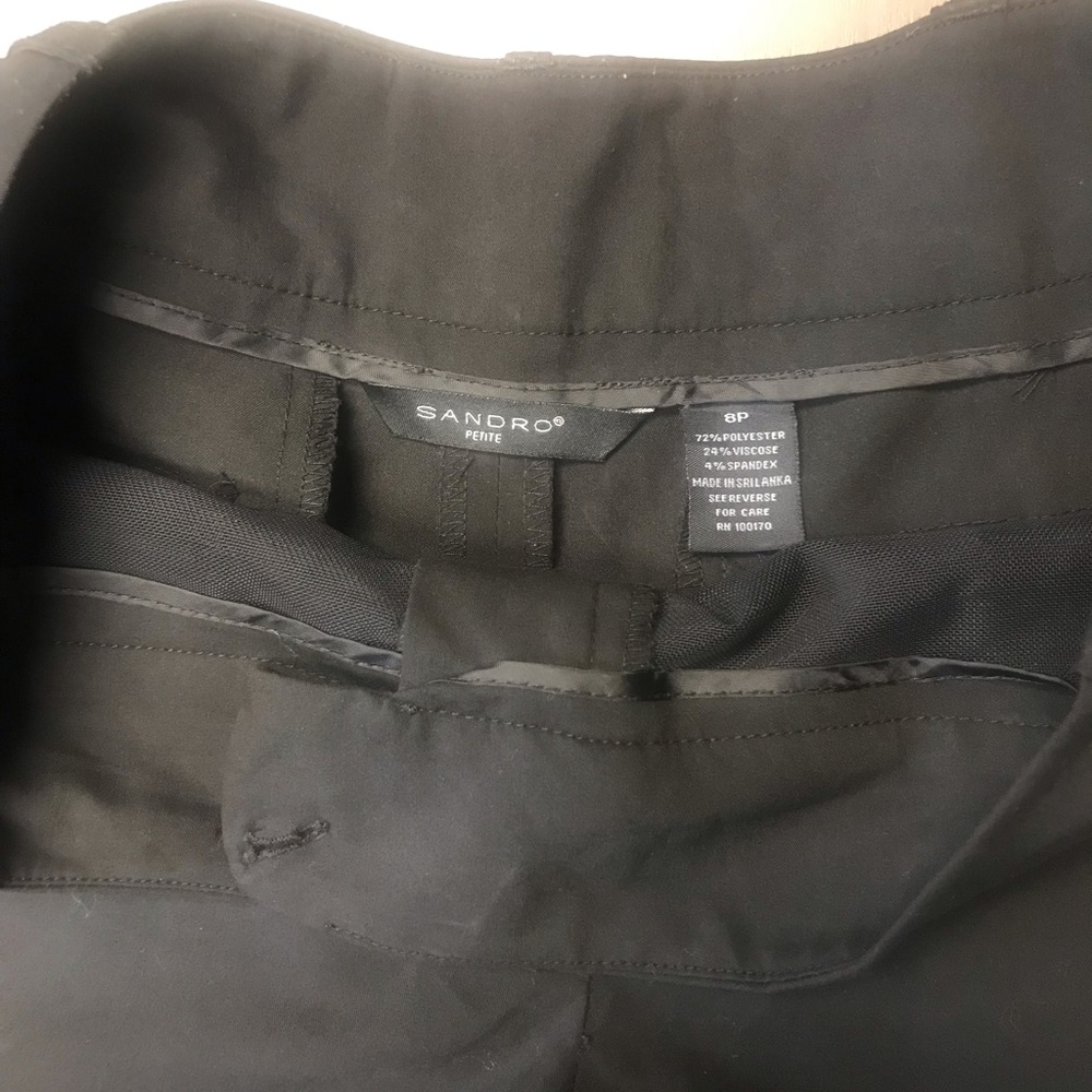 Sandro Paris Black Capris